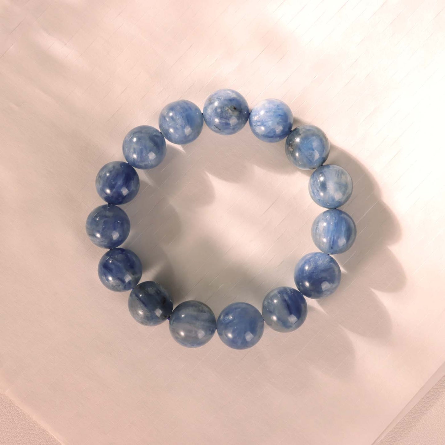 ブルークリスタルブレスレット