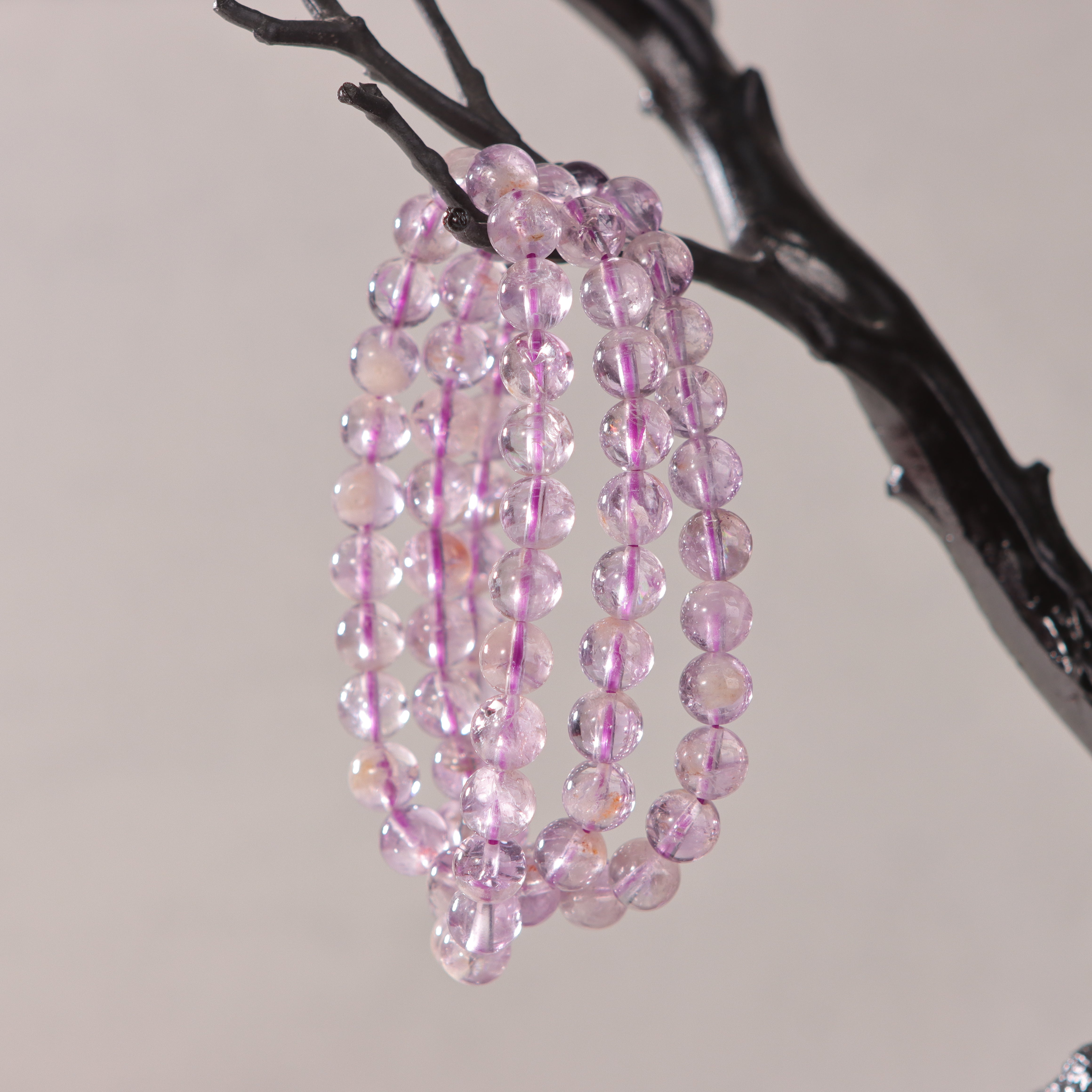 アメジストのレインボーブレスレット – DYG Jewelry